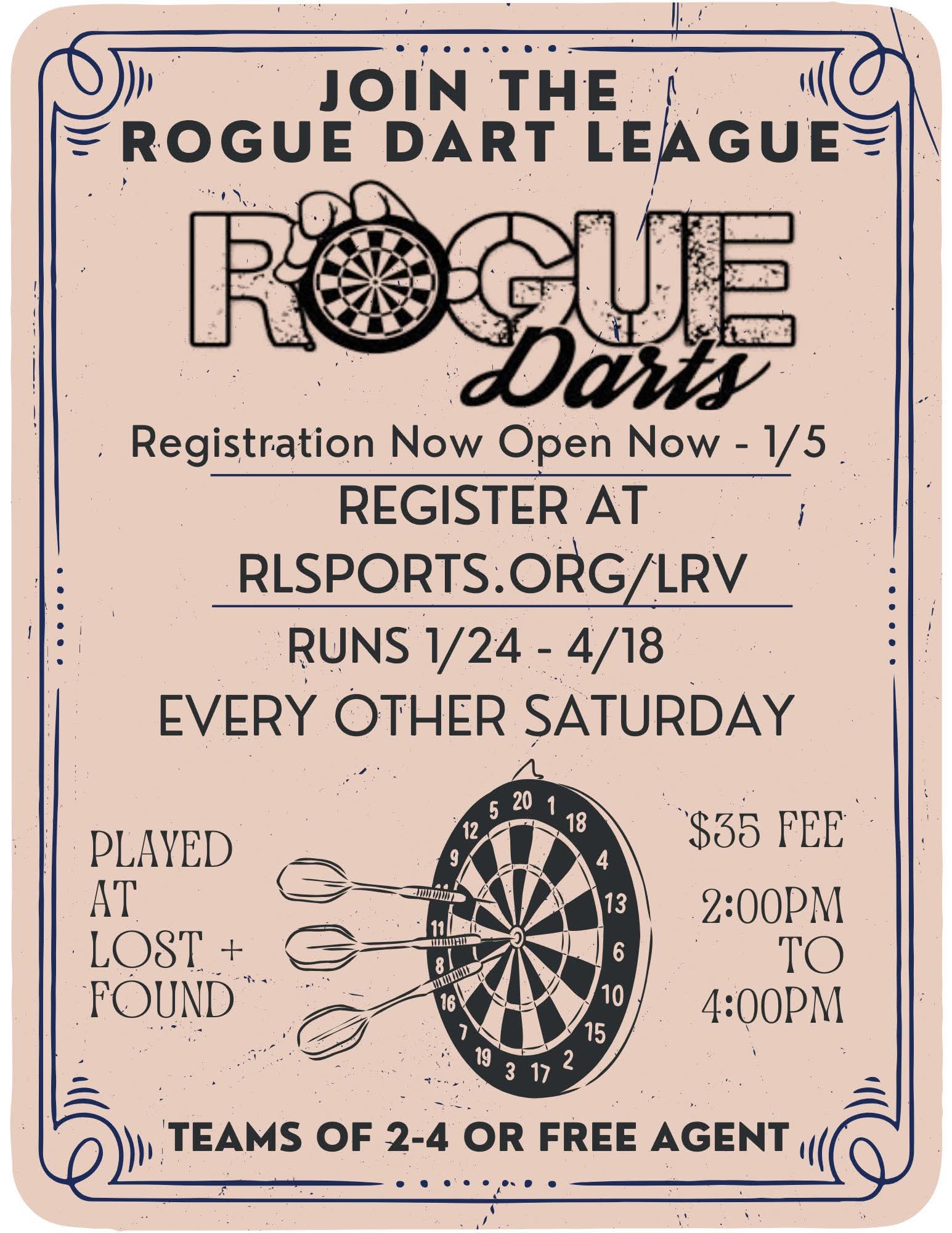 Rogue Darts